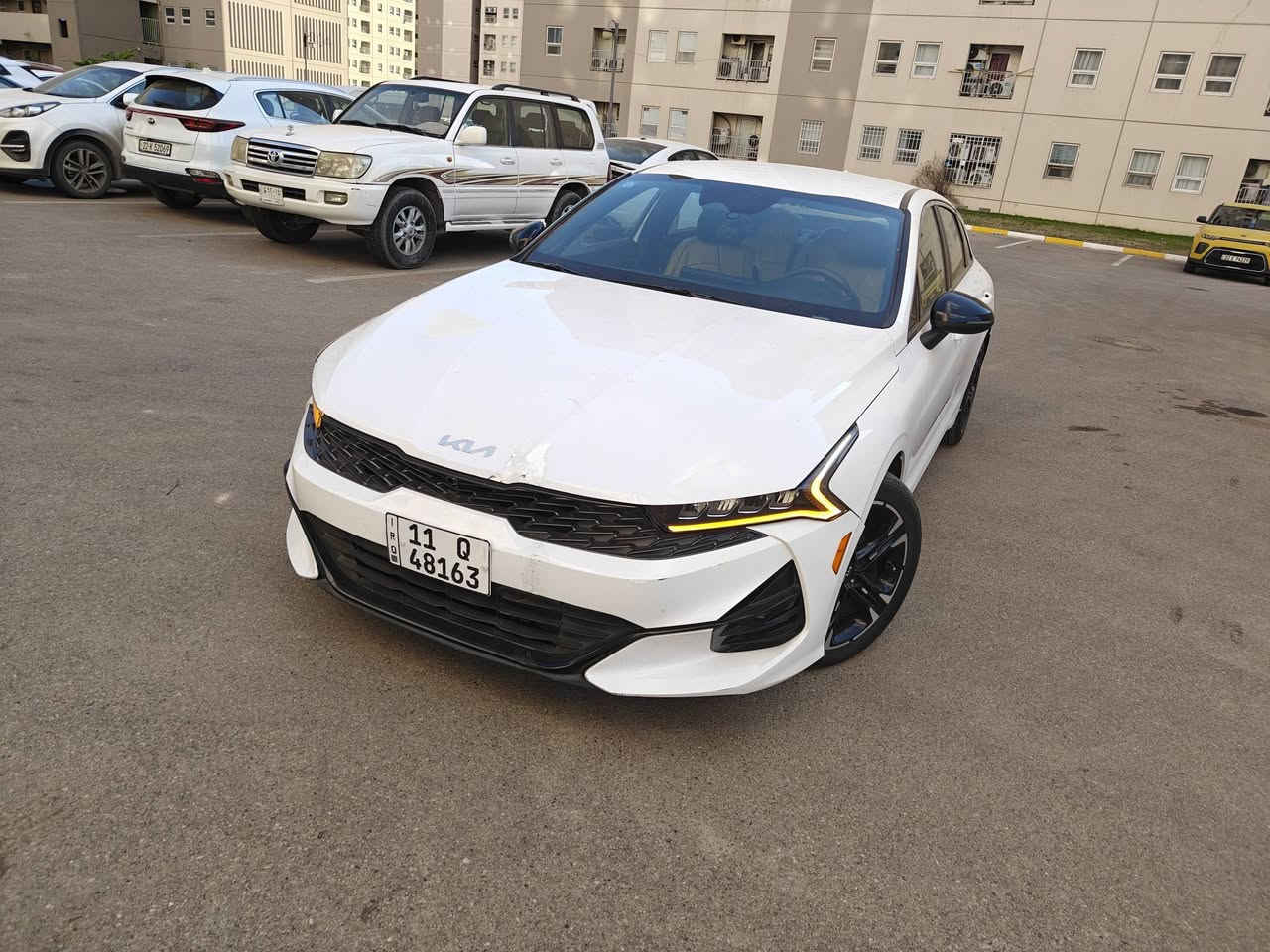 K5 2023 GT LINE
وارد امريكي صور الحادث بالمنشور ماشية 47 الف مايل
بدون صبغ بدون تبديل ليبل واحد بدون ايرباك 
السعر 178
***********
