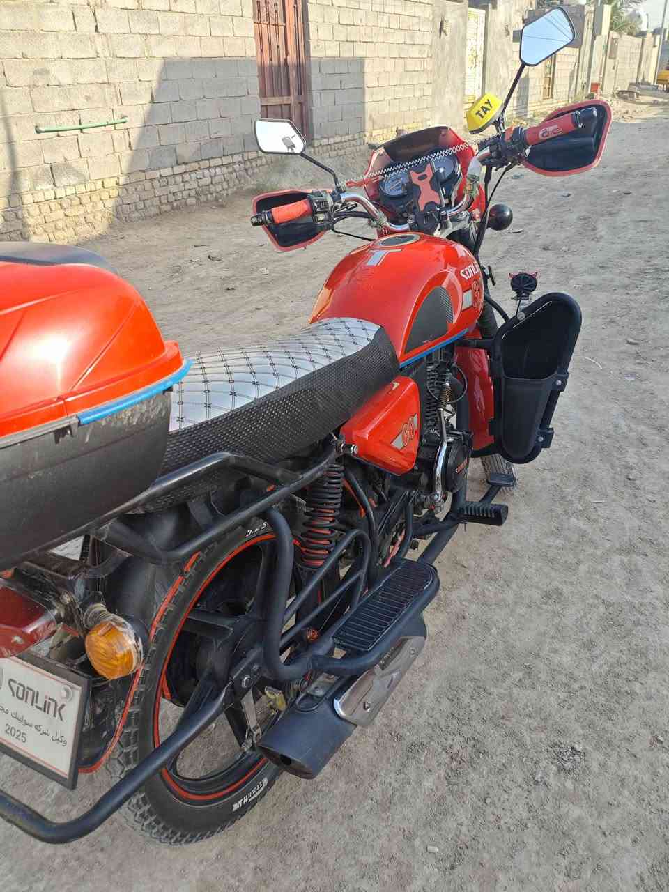 دراجه شاينك محرك 200cc
موديل 2023 أوراق اصولي 
دراجه كفاله عامه كهربائيات محرك 
الدراجه مامتعوبه شرط النظافه
سعر مليون و900 مكاني شطره
هاذا رقمي ‏‪***********‬‏
