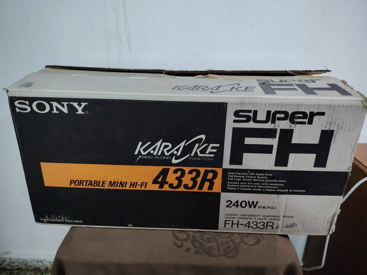 السلام عليكم...مسجل راديو اواكس  سوني ..433R   جديد مع كامل الملحقات  غير مستعمل . مفتوح للفحص فقط شغال بالكامل اواكس.. راديو  مسجل جهتين وقلاب .. السعر 250 الف


**إذا كنت صاحب هذا الإعلان وتريد حذفه لأي سبب، رجاءا أرسل رسالة إلى الدعم الفني**