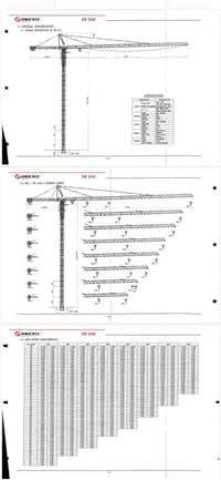 تاور كرين رومندي • موديل ٢٠٠٦ • ١٤،٥ طن