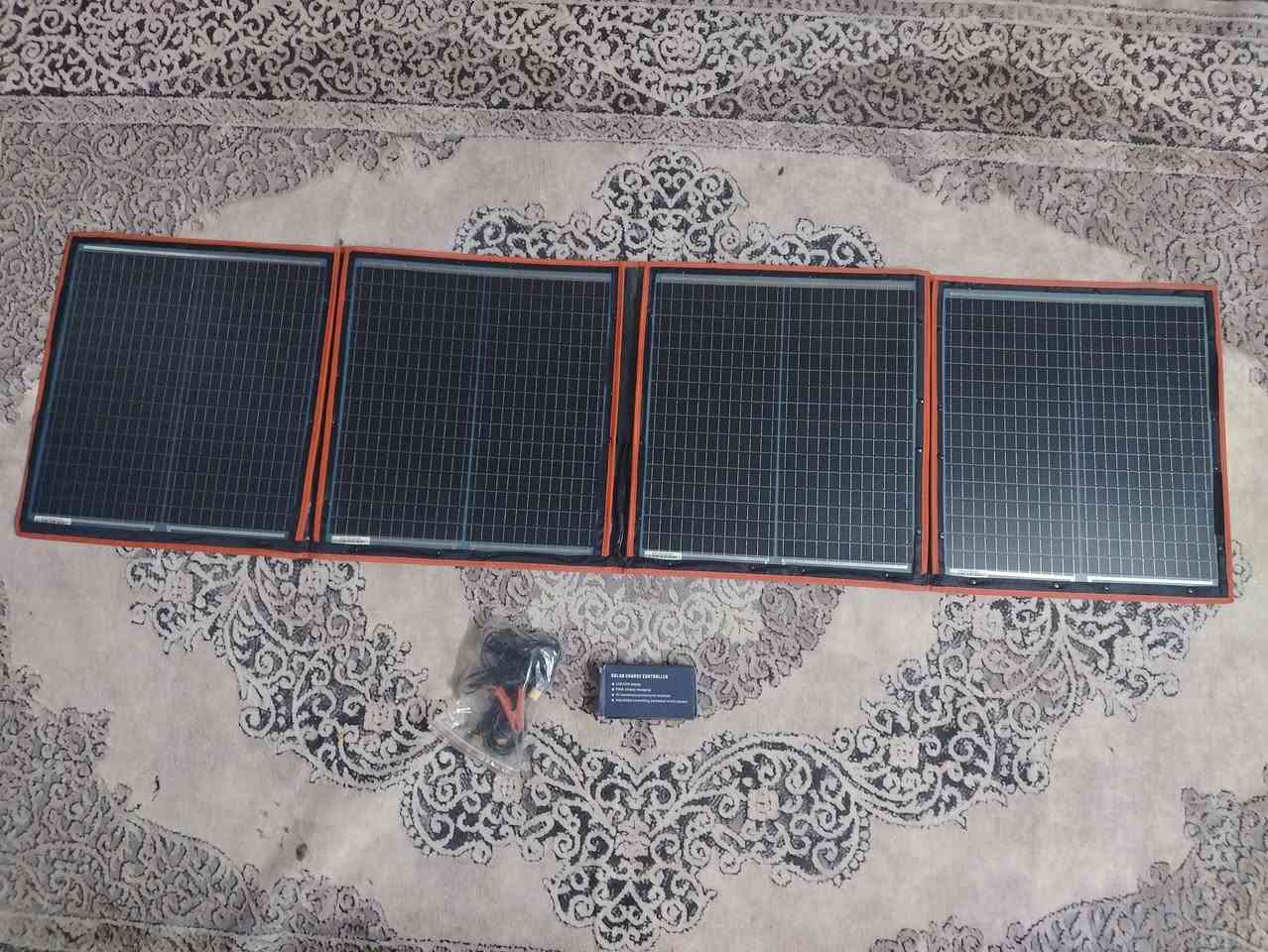 لوح شمسي محمول DOKIO 100 واط - قابل للطي

🔹 المواصفات:
- القدرة: 100 واط فعلي
- النوع: Monocrystalline عالي الكفاءة
- قابل للطي 4 أقسام، كل قسم 50×45 سم
- يجي وياه كونترولر شحن + كابلات كاملة
- خفيف وسهل الحمل

🔹 الاستخدام:
يشحن محطات الطاقة المحمولة، البطاريات 12V، الموبايل واللابتوب. مثالي للرحلات، التخييم، والطوارئ وقت انقطاع الكهرباء.

🔹 الحالة:
[جديد] - شغال 100% ومجرب بالشمس

🔹 السعر:100,000 دينار
السعر نهائي

🔹المكان: بغداد - [شارع فلسطين]
لايوجد توصيل تستلمها من البيت 

للتواصل: [خاص]


**إذا كنت صاحب هذا الإعلان وتريد حذفه لأي سبب، رجاءا أرسل رسالة إلى الدعم الفني**