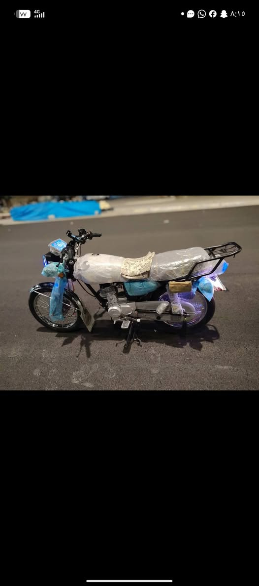 السلام عليكم دراجه تايكر للبيع موديل 2026
السعر 800$ بيها مجال بصيط ***********
