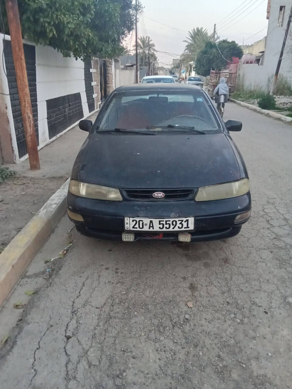 كيا سيفا موديل 1995 سياره خير من الله مكينه مفتوح 1600تحويل ثاني يوم تخم تاير جديد صدر خير من الله المكان ديالى بعقوبه السعر 32 وبيه مجال بسيط 
***********
