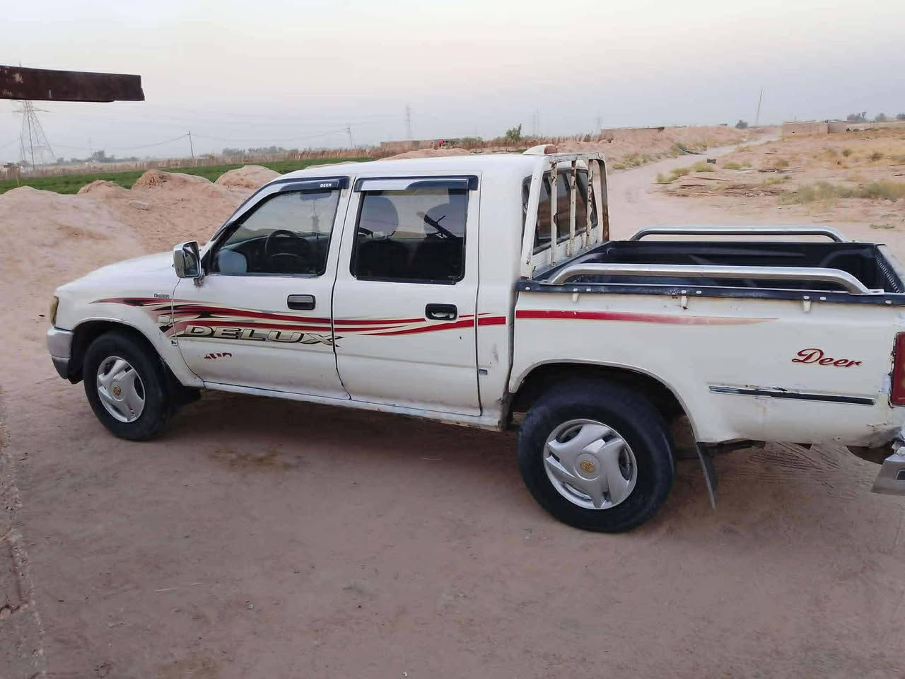 سلام عليكم للبيع دير 2007 رقم ذيقار مشروع وطني مداور اي محافضه شرط تحويل ثاني يوم سنويه مجدده 2028 كير محرك وشاصي لشرط سياره جاهزه مجهزه من كلشي حداديه كهربايات كله علا شرط سياره حلوه بلاديه مالت جناي دوشمه نضيفه جديده كلش سعر 30وبيه مجال ترهم مراوس نيسان تيوته فقط ولباقي تفاصيل اتصال ‏‪***********‬‏مكان سماوه
