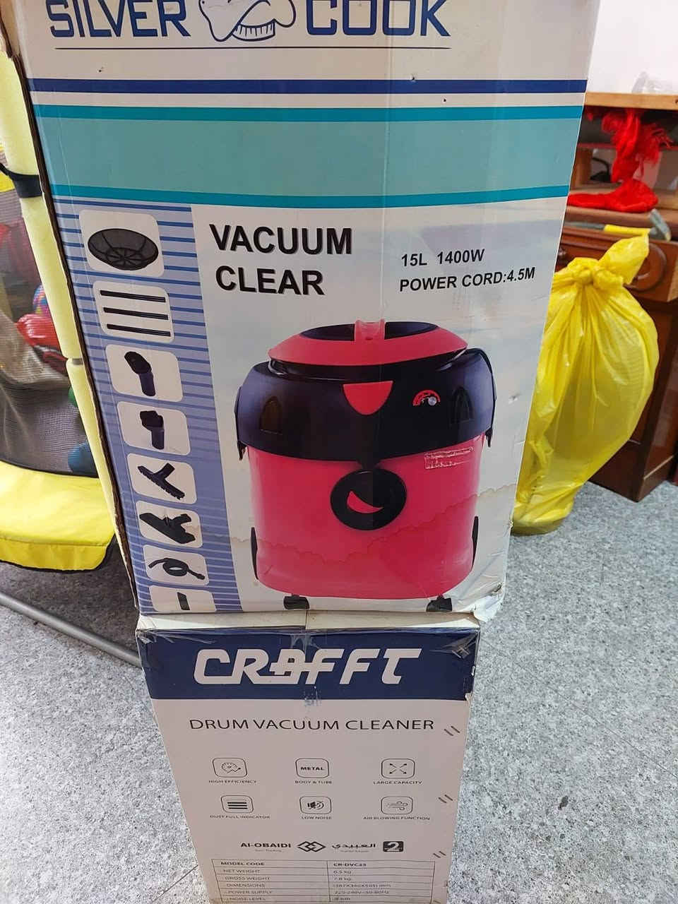 مكنسة كرافت جديدة ممفتوحة ب١٥٠
مكنسة مستخدمة نظيفة جدا شغالة ب٧٥
صوبة تحتاج فتيلة جديدة فقط ب٤٥
بعقوبة تقاطع الوثبة 
للشراي فقط


**إذا كنت صاحب هذا الإعلان وتريد حذفه لأي سبب، رجاءا أرسل رسالة إلى الدعم الفني**