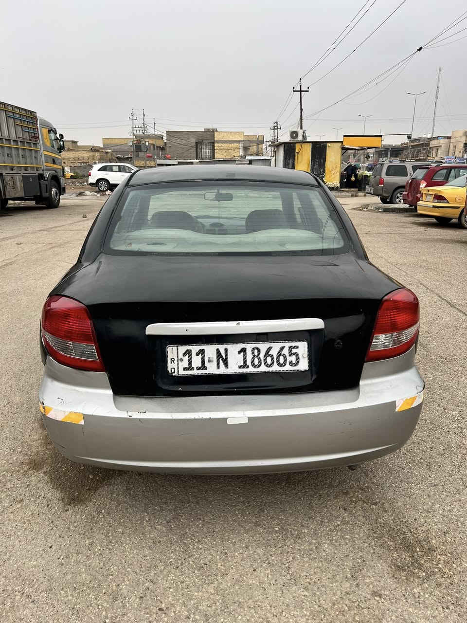 السلام عليكم كيا ريوم موديل 2003 بصمه كير ومكينة جديد حاوية  مكينة 1600 كير اتوماتيك حدادية جديدة سنوية ل 2028 رقم بغداد مشروع وطني انكليزي الجديد بسمي تحويل مباشر السعر 45 ورقة وبيها مجال سيارة خير من لله  مكاني الكوت رقم ***********
