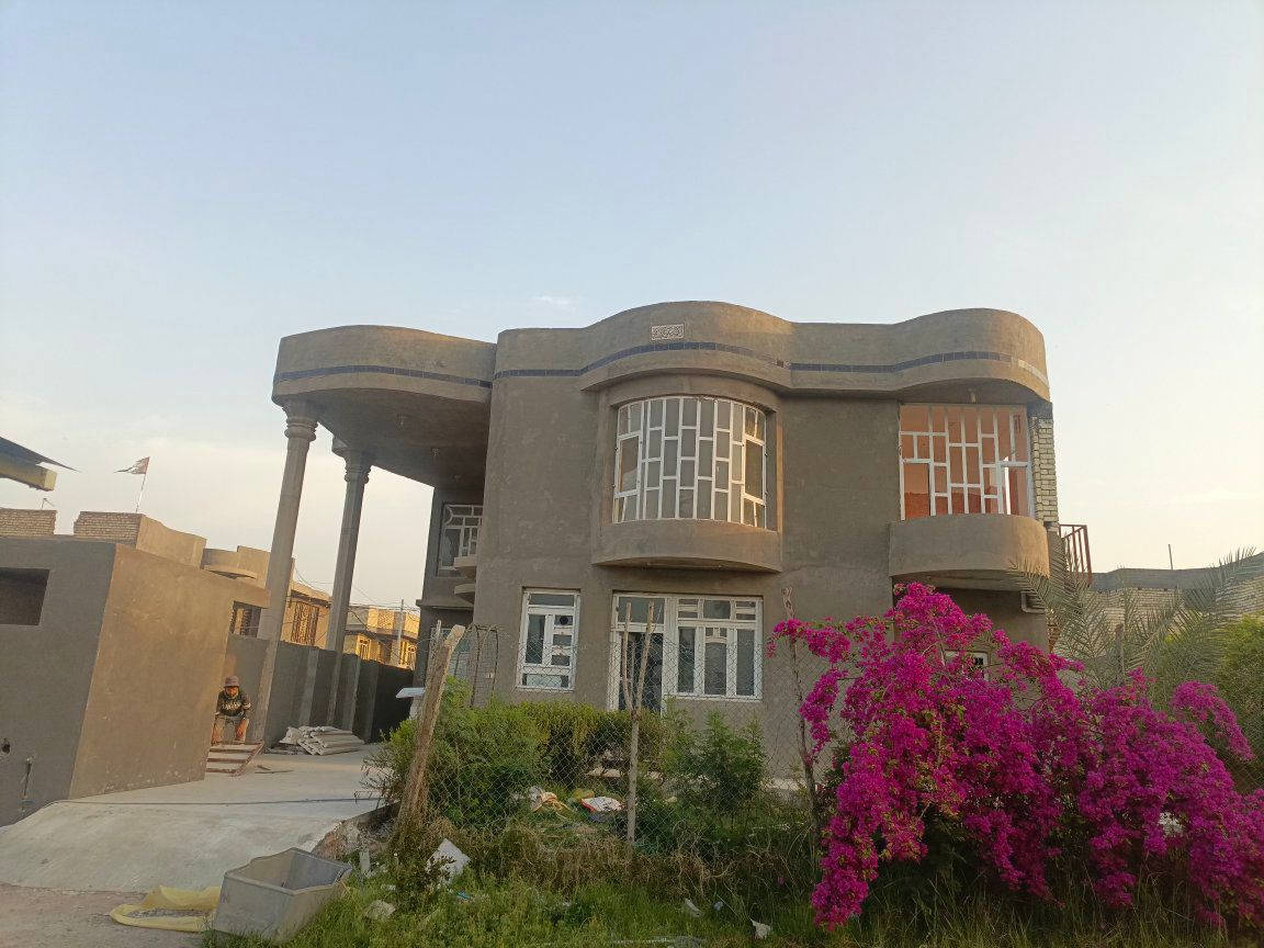 تم اكمال واجها الحبيب حسين المعموري في حي الامير جزء من عملي البسيط نعمل كافة الديكور الداخلي والخارجي *********** \ ***********
