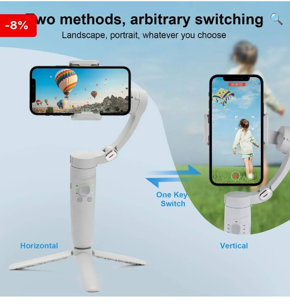 ستاپ لایزەرێکی نوێ بۆ فرۆشتن لە جۆری
QAML M1 
مواسەفاتەکانی
3-Axis Merak one
face tracking
time lapse
horizontal & portait mode
کەیەکێکە لە جۆرە باشەکان و چەندان 
مۆدی هەیەبۆ ڤیدیۆگرتنیکی بێ وێنە نرخی 68هەزار گەیاندن هەیە


**إذا كنت صاحب هذا الإعلان وتريد حذفه لأي سبب، رجاءا أرسل رسالة إلى الدعم الفني**
