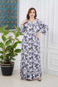 ✅ دشداشة نسائي   ✅الخامه كشمير مشجر درجه اولئ  ✅القياسات  2XL.  3XL  4...