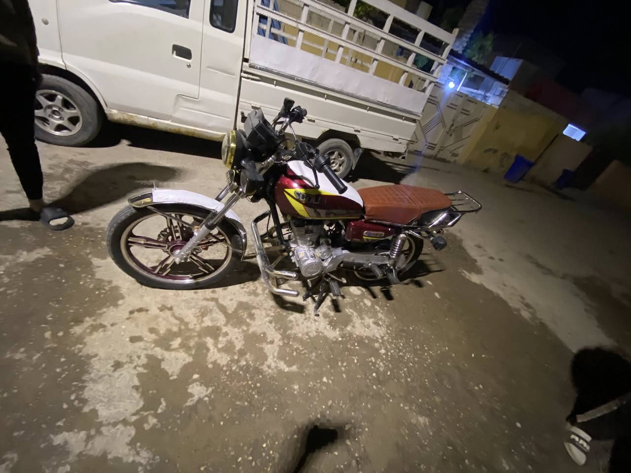 سلام عليكم دراجه سيفا البيع موديل 24 طلعه من معرض سيزر  دراجه كفله عده صينينه مال زنجيل الشراي يتواصل عل رقم *********** مكاني ديالى تقاطع القدس
