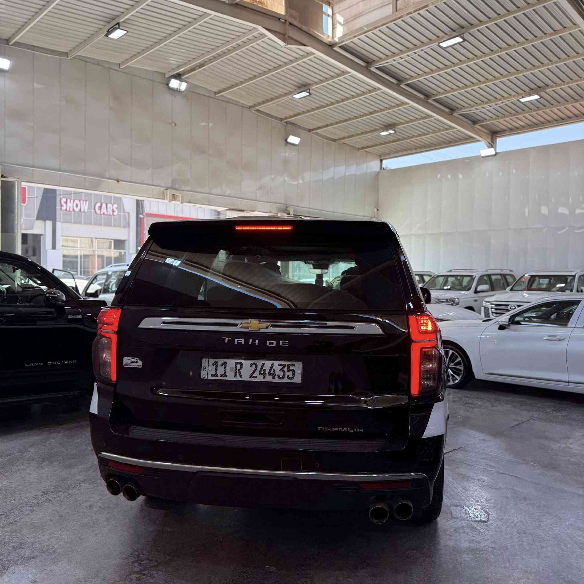 السلام عليكم
تاهو ابريمر 

موديل 2023

كفاله عامه 

مغلفه

رقم بغداد 

ماشيه 30 الف 

مكان السياره بغداد معارض البياع 

***********
