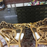 طاولة طعام • ٥ كراسي • ملكي