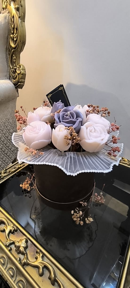 🌸 بوكي ورد شمع 🌸
مو كل الورد يذبل… أكو ورد يبقى ويعيش ويا الذكريات 💖
بوكي شمع بتصاميم راقية وألوان تجنن ✨
مناسب لكل المناسبات (عيد ميلاد، ذكرى، هدية مفاجئة) 🎁
خلي هديتك مختلفة هالمرة 🌷
📩 للحجز مراسلة خاص


**إذا كنت صاحب هذا الإعلان وتريد حذفه لأي سبب، رجاءا أرسل رسالة إلى الدعم الفني**