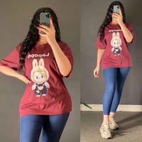 تيشيرت لابوبو • فانيلا قطن • مقاسات XL-4XL