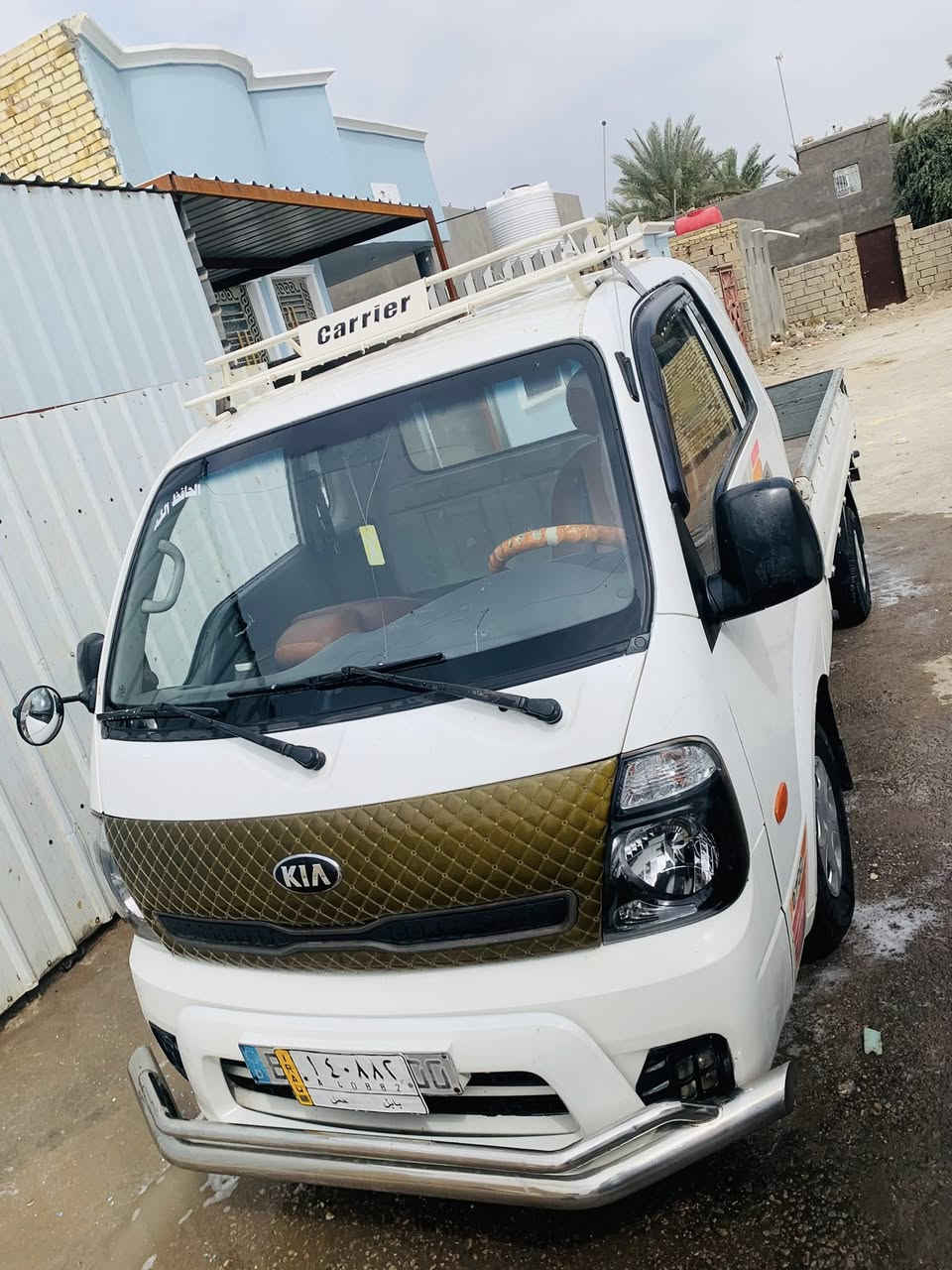 السلام عليكم 
كيا حمل 2700 موديل 2016 رقم بابل بسمي مداور ثاني يوم ..ملاحضه !! مبدل قماره داخل كله 2700 فقط بس الكشر مكينه بيها بخار بدون تنقيص كير تخم تاير صدر جديد مكان بابل قضاء القاسم 
السعر 88وبيها مجال بصيط حك الجيه 
للاستفسار ***********
