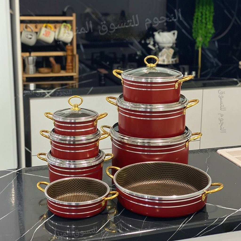 العرض مستمر على سيت الكدر 8 قطع🔥بسعر 25 الف فقط 🔥✅

سيت 8 قطع يتكون من 6 كدورة + 2 طاوات 
نوعية تيفال الداخل خلية نحل يدة ذهبي
الاحجام 👇 اكبر كدر مع اكبر طاوة قياس 28 سم 
28/26/24/22/18/16 و الطاوات 28/22

📌العنوان بابل الوردية خارج مقابل ملعب سيف سعد
واتساب ***********

التوصيل لجميع المحافظات 🚛
