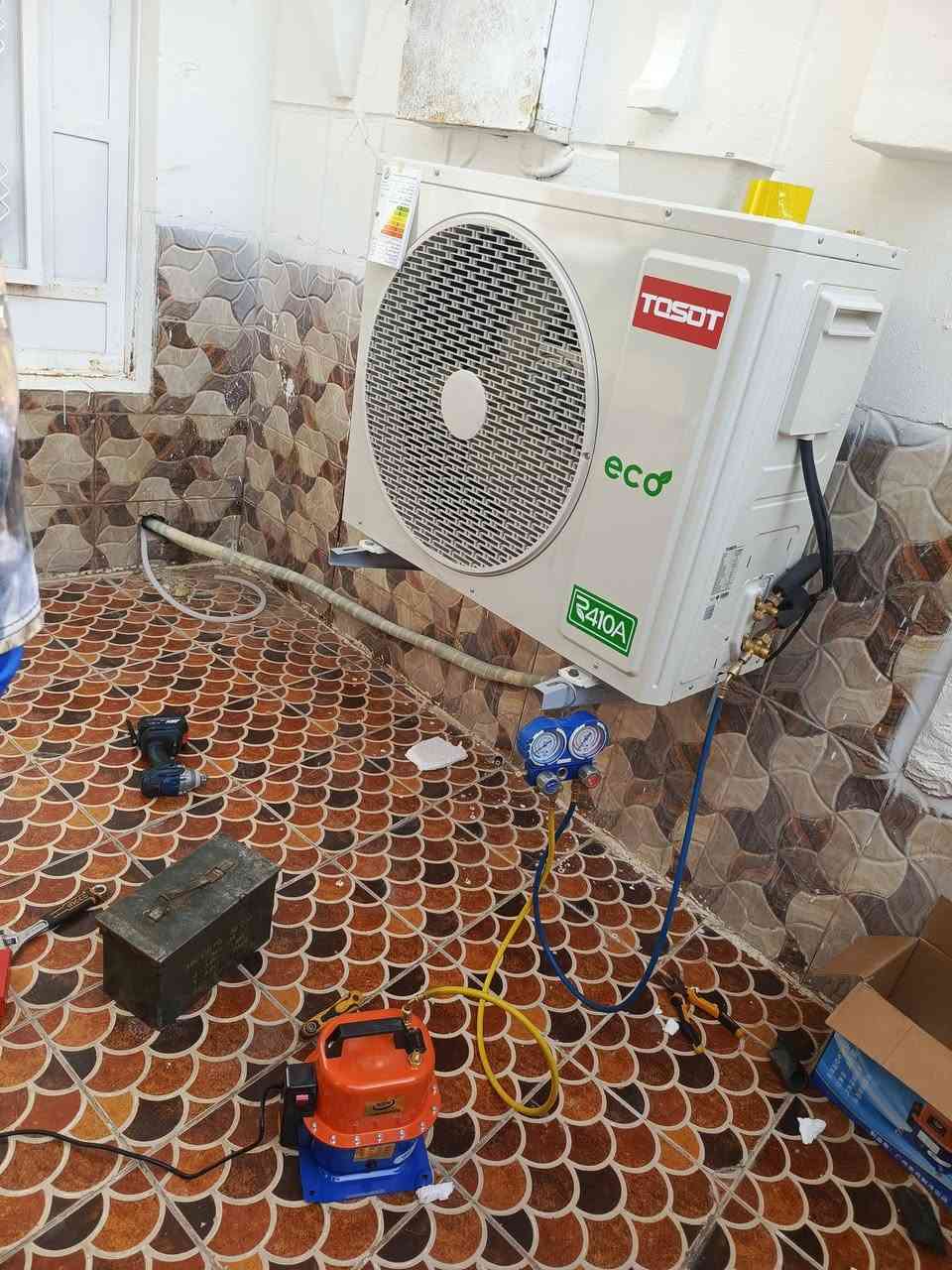 نصب وصيانة وشحن وغسل جميع اجهزه التبريد
***********
