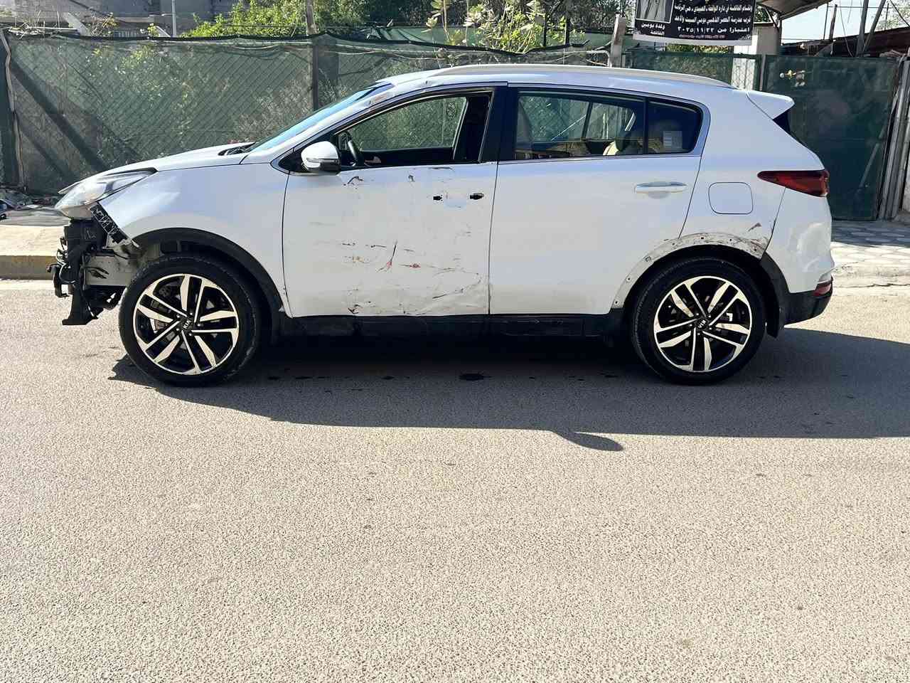 للبيع سبورتج 2020 رقم قادسيه خليجي ابيع عله حادثه السياره شغاله وتمشي 
للستفسار *********** 
عنوان بغداد
