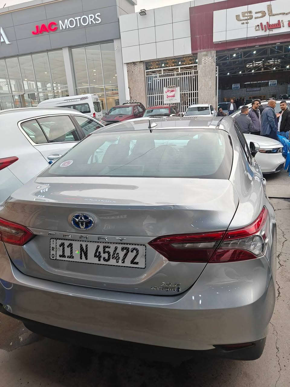 تحيه طيبه السلام
كامري 2022 
فئة XLE
ماشيه 108 ألف 
فول مواصفات عدا الفتحه
بصمه تشغيل عن بعد 
بصمه ابواب 
هايبرد
فول ردارات 
كاميراه 3d 
حساسات اماميه وجانبية
تحكم ستيرن جهتين
كراسي الامامية تحكم كهربائي جميع الجهات
غرفه كامله جلد 
كراسي تدفئة
رادار امامي خلفي
شاشة امامية 
كار باي
شحن موبايل ذاتي لمس
فول درايفر
ويل كب ستيل الاصلي علامة تويوتا
السعر 1
180 ورقه 
أي استفسار رقم صاحب السياره 
*********** أبو احمد 
مكان بغداد البياع
