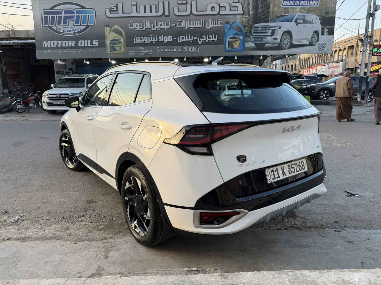 السلام عليكم ..

للبيع كيا سبورتج جيتي لاين موديل ٢٠٢٥ خليجي كفالة عامة من 

كل النواحي ضمان شركة نيم بعدها بالضمان ماشية (9000)  

كيلومتر فقط رقمها بغداد باسمي تحويل مباشر مكان السيارة  بغداد الدورة السيارة فول مواصفات من كل النواحي اعلى شي بالسبورتج مكفولة من الگير والمكينه وحدادية الصدر كله على وضع الشركة  

السعر ب (  250  )ورقة  $ شدتين ونص وبيها مجال بسيط كلش للاستفسار تواصل عالرقم واني حاضر انشالله  ***********
