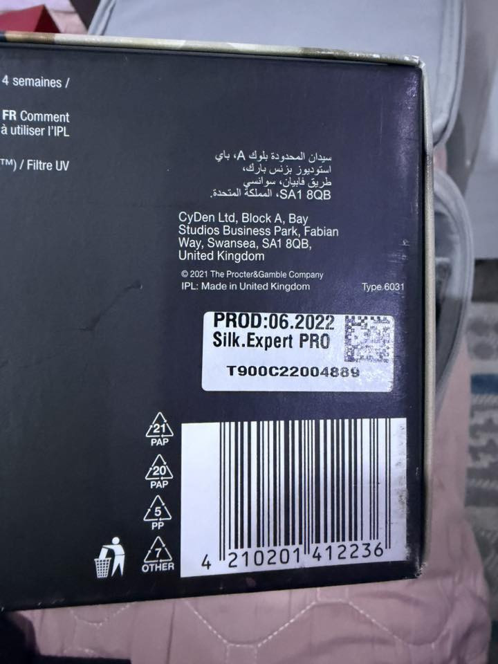 جهاز ليزر منزلي من ماركة براون شرط اصلي ومع  ضمان استدامه بعد شراء ٥،٦ مرات عدد ضربات ٤٠٠،٠٠٠ 
 
اكثر سعر ابيع


**إذا كنت صاحب هذا الإعلان وتريد حذفه لأي سبب، رجاءا أرسل رسالة إلى الدعم الفني**