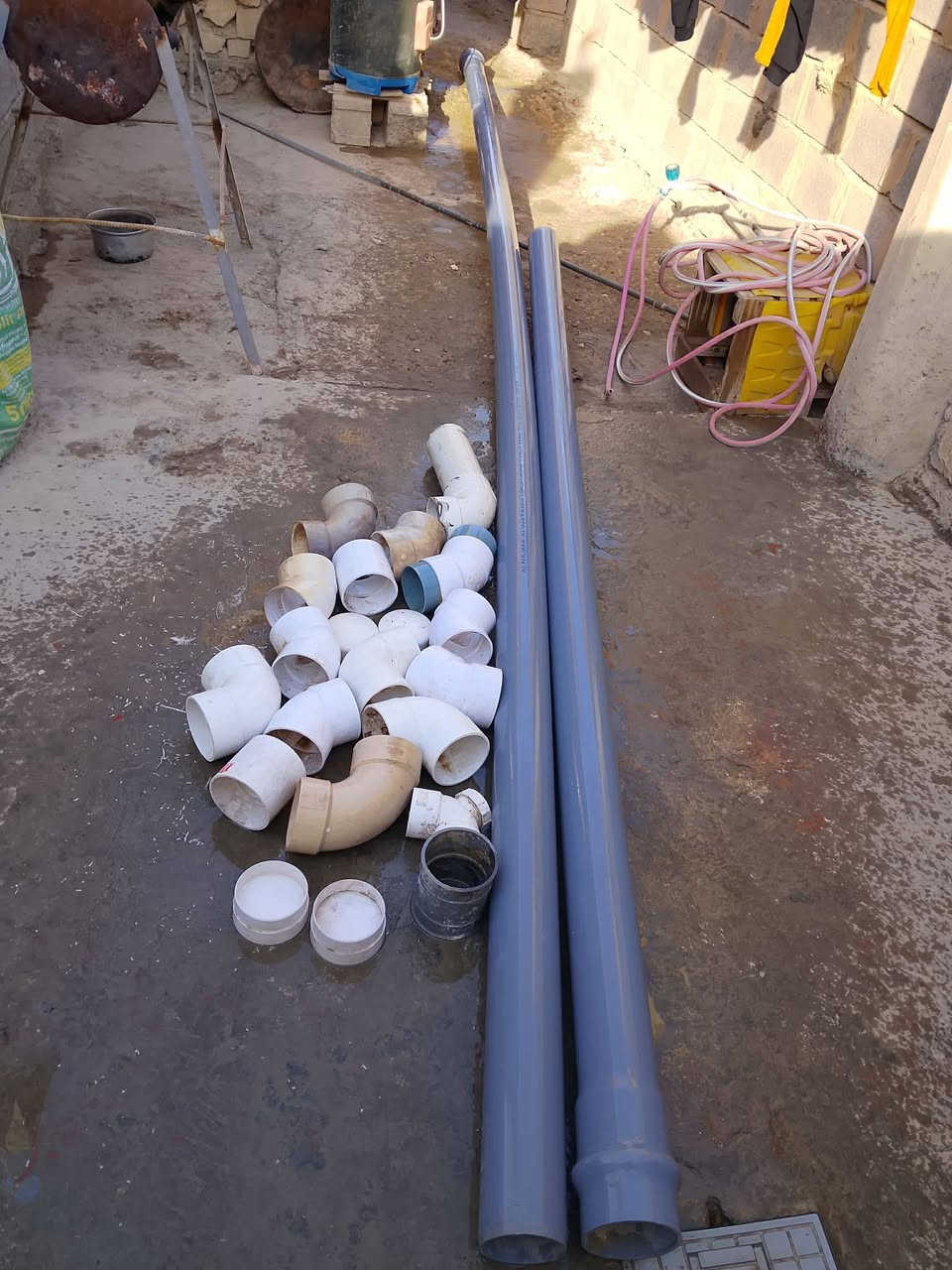 سلام عليكم 

متوفر
 تانكي ابو 1000 وبوري استندر وثاني نقص مترين وعكسات وموصلات وسدادات  

للبيع 
السعر 150الف شلع  للاستفسار تواصل خاص او الاتصال على الرقم ***********
