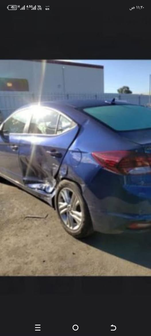 السلام عليكم الانترة 2020 سياره جاهزه وحلوه حادثة الباب الخلفي مصفرة هيه وغرامات السياره جاهزة من كلشي 140 ورقة ‭0780 662 4324‬
