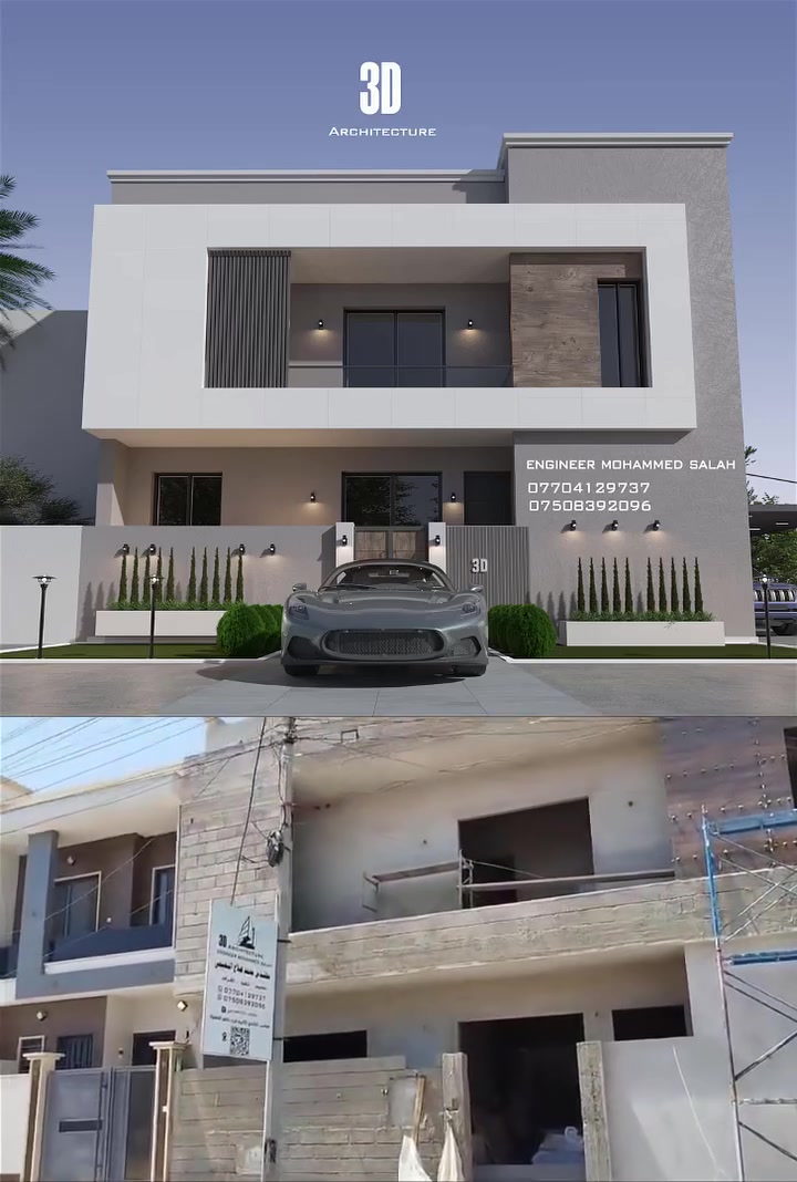 تصميم و تنفيذ منزل سكني  ركن بمساحة إجمالية 100 م² 🏡
جانب من أعمال مكتب 3D الهندسي  .
 وفق تصاميم معمارية حديثة تراعي الجودة، الدقة، والاستغلال الأمثل للمساحات.
موقع العمل موصل جانب الايسر حي دوميز.
نحرص في جميع مراحل العمل على:
✔️ الالتزام بالمواصفات الفنية والهندسية
✔️ الإشراف والمتابعة الميدانية الدقيقة
✔️ تحقيق أعلى معايير الجودة في التنفيذ
✔️ تحويل التصاميم إلى واقع يلبي تطلعات عملائنا
مكتب 3D الهندسي
الهندسة بإبداع... والتنفيذ بإتقان.
📞 للتواصل والاستفسار:
***********
***********
#مكتب_3D_الهندسي #تنفيذ_مشاريع #منزلين_سكنيين #هندسة_معمارية #إشراف_هندسي #تصميم_وتنفيذ #مشاريع_سكنية عرض أقل
