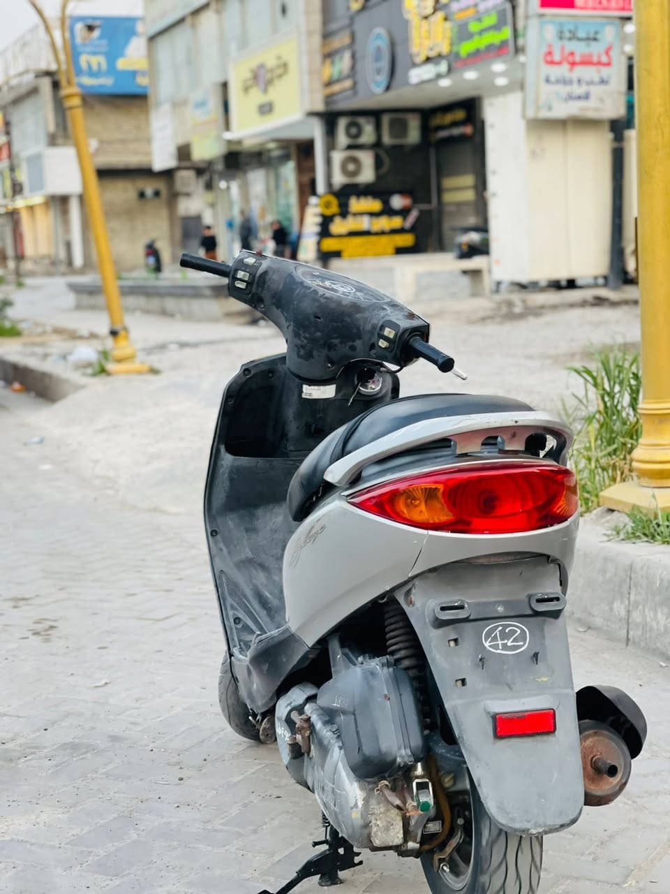 لسلام عليكم للبيع بريز ياباني دراجه كله شغاله من طول لطول مابيه نقص برغي مكينه كفاله مامفتوح بيه برغي شلعه ومعدل خير من الله دراجه جديده بمعنى الكلمه مال جناي الله شاهد سعر (٥٥٠)مكاني بغداد الجديده الأمين الثانيه رقمي 
***********
