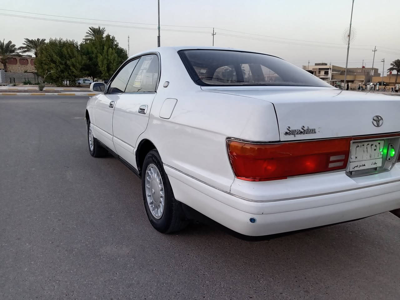 السلام عليكم بطه موديل 94 مكينه وكير وحداديه تخم تاير دواخل جديده كهربائيات كلهه شغاله مشروع وطني سنويه ل ٢٨ تحويله بكل المحافظات مكفوله كص ونقل جثه السياره جديده رقم بغداد  السعر 53 المكان واسط الرقم ***********
