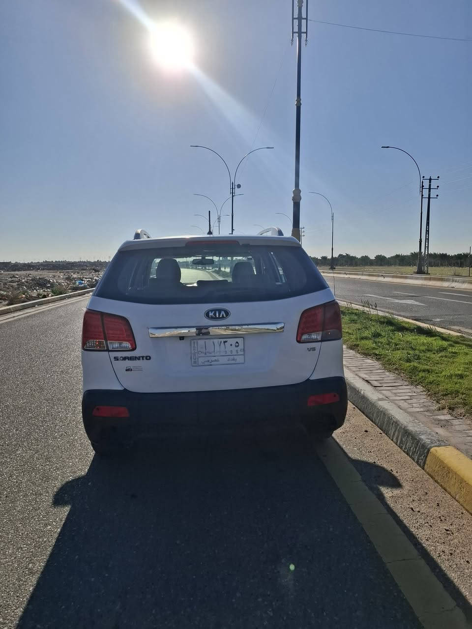 سورنتو ٢٠١٢ خليجي
رقم بغداد بأسمي 
ستة سلندر 
سبعة راكب 
ثلاث قطع تبريد 
بانوراما 
كشن كهربائي 
المحرك ما مفتوح 
الكير مكفول 
السعر/١٦٣ وبي مجال
مكاني كربلاء 
غير متواجد على الفيس 
الاتصال على الرقم/ ***********
