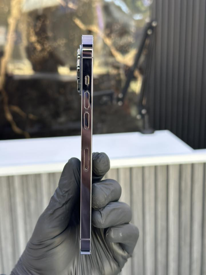 ايفون 14 pro max
اللون بنفسجي 💜

الذاكره :256

البطاريه :89/ بلاديه 

دبل سيم كارت 🛑

جهاز نظافه 100%

زلغ واحد مابي اخو الجديد 

وتر بروف / بلحاسبه نورمال 

ضمان 5 ايام🛑🛑🛑

***********

***********
