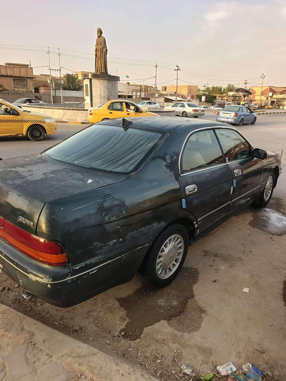 السلام علیک بطه البيع، موديل 93 رقم نبار مشروع وطني حدادي جديد تخم تاير جديد ماكينه وكير جديدات سياره شوفت عينكم مكان نجف هذا رقمه ***********
