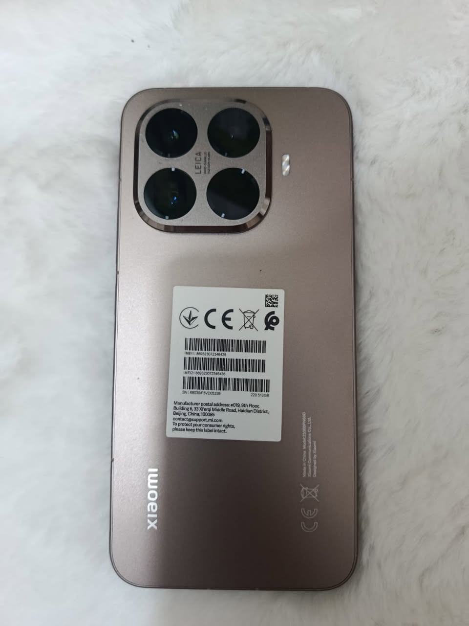 للبيع
Xiaomi 15T Pro Mocha Gold
شاومي 15 تي برو لون موكا الذهبي

12GB RAM 512GB ROM /
ذاكرة عشوائية 12 جيجابايت وذاكرة تخزين 512 جيجابايت
الموبايل نضافة 100%100 كلش نضيف
تجي تاخذة من باب البيت 
ملاحظة اللزكة الي عليه متفطرة من وحدهة لان مو اصلية يعني لا واكع ولا شي 
مكاني /البلديات /شارع الكنيسة 
السعر 815 الف


**إذا كنت صاحب هذا الإعلان وتريد حذفه لأي سبب، رجاءا أرسل رسالة إلى الدعم الفني**
