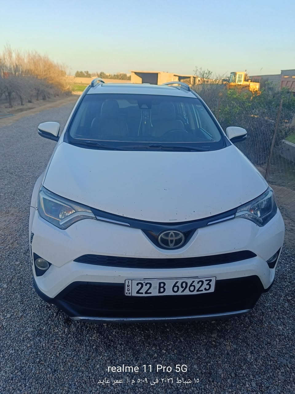 سياره راف فور موديل 2018
رقم اربيل
موصفات XLE
صورة الحادث بل باركود 
السعر الاتصال عل الرقم ***********
