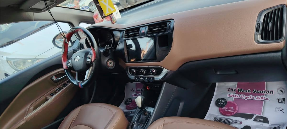 للبيع — كيا ريو 2012 خليجي 
🚗 السيارة: كيا ريو
📅 الموديل: 2012
🌍 الوارد: خليجي
⚙️ المحرك: 4 سلندر — 1600 CC

🧊 التبريد: ثلج
 • مكفول گير ومحرك 
 • حدادية فول 
 • شاشة + كامرة:
 • سونار موجود بيها بارد بسيط 

🪪 رقم انگليزي جديد 
💰 المطلوب. 87 ورقة وبيها مجال للشراي 

📍 الموقع. النجف الاشرف /ناحية القادسية
📞 للاتصال: ***********
