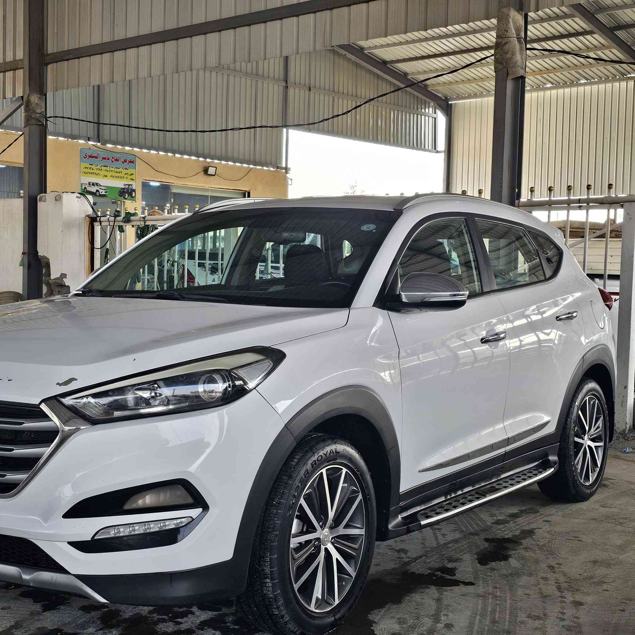 السلام عليكم 
توسان 2017 كوري 
كفالة عامه 
رقم اربيل مجدد
تحويل و كالة 
سعر 182  بيه مجال 
مكانة واسط / الزبيدية 
*********** 
***********
