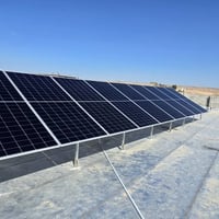 منظومة شمسية • لوح 645W لونجي X10 • بطارية 14.33kW