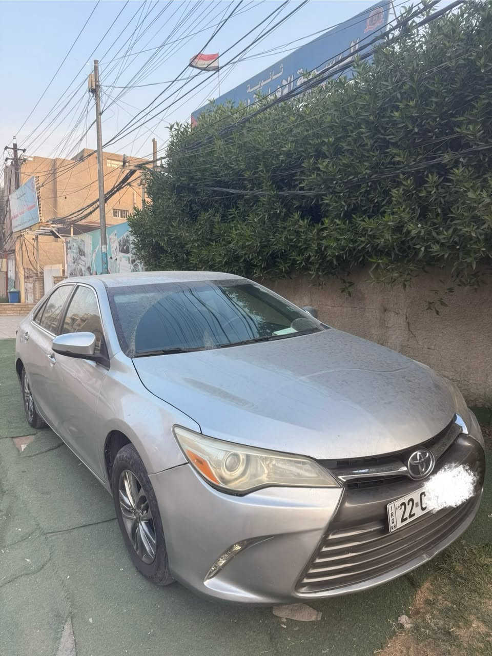 كامري موديل ⭕️١٦ ⭕️
وارد امريكي 
حادث صندوك وجاملغ خلفي
مصبوغة حزام جمالية 
ماشية ٢٢٥ الف 
مابيها نقص اي شي مجرد ملاحظات بسيطة جداً 
السعر ١١٥ 

للتواصل عالواتس ***********
مكان السيارة بغداد
