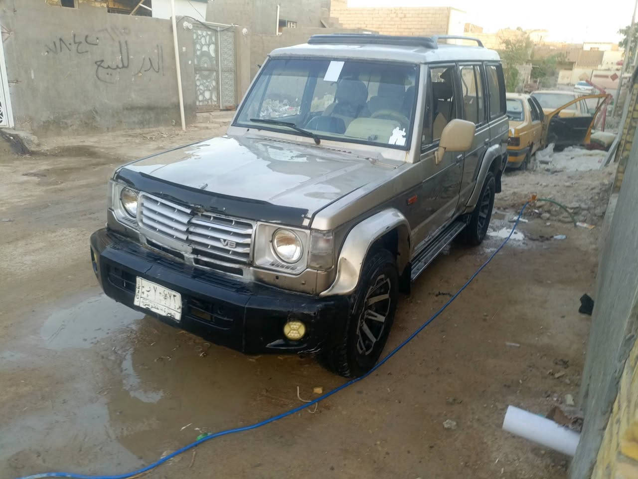 يالله سلام عليكم شباب بيع مستعجل باجيرو موديل 1990 رقم بصره الماني تحويل مباشر مكينه وكير راس اثور جدد حداديه جديده تخم تاير جديد كهربائيات شغاله سياره حلوه ومرتبه ترايك وين ميعجب اسعر 23 وبيه مجال بصيط مكاني نجف شارع المطار مستعجل عله بيعته ***********
