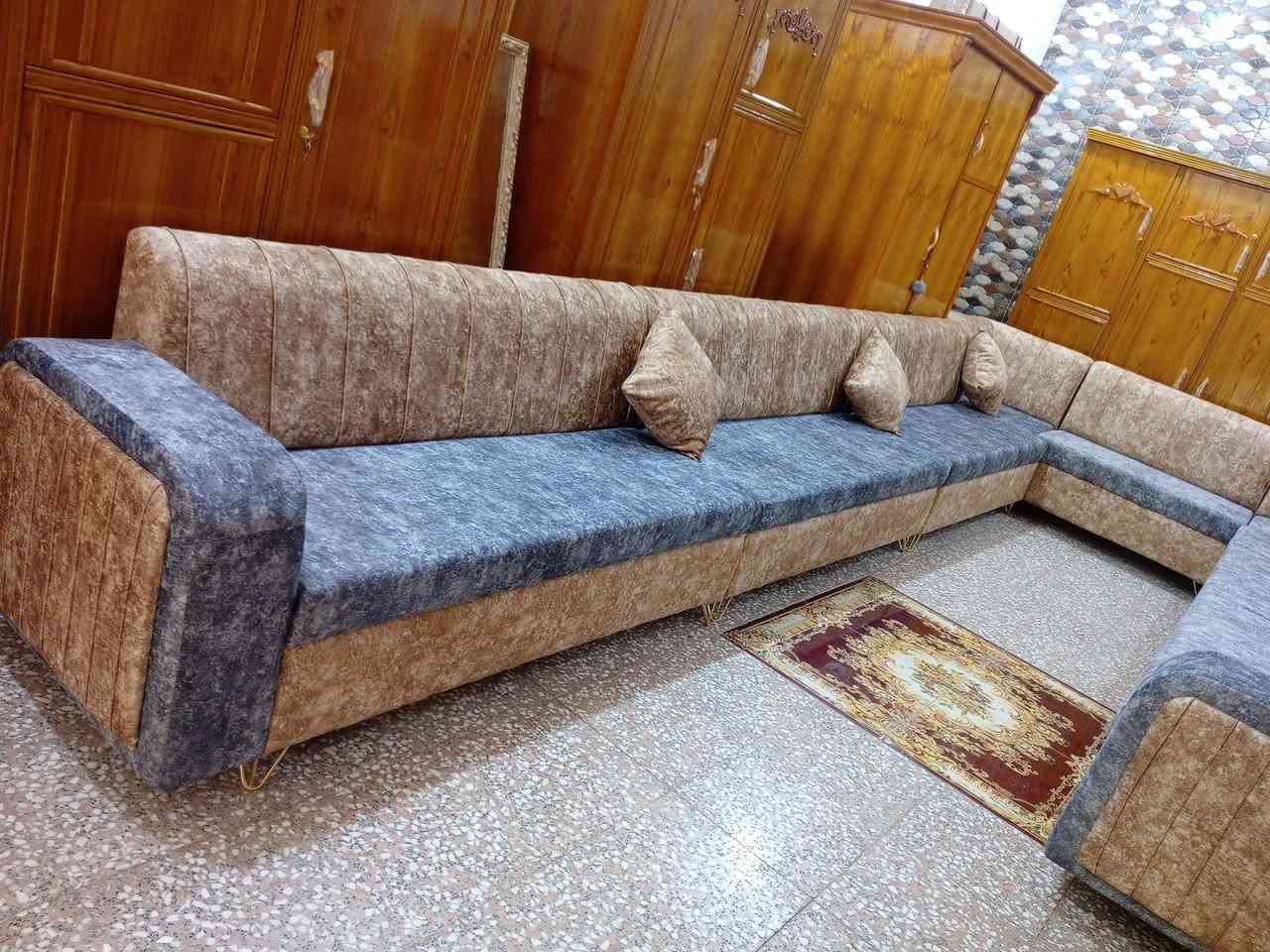 بسم الله
صار تكدر تاثث بيتك

 بقصد 55الف فقط 

شغل تسكام درجه اولى ضمان 10سنوات الخشب جام روسي بلايود اسود اسفنج مميز اول قماش حسب الطلب جميع انواع الاقمشه متوفره العنوان كوت الشهداء مقابل شارع الاطلال 

الاستفسار ***********متوفر وات ساب
