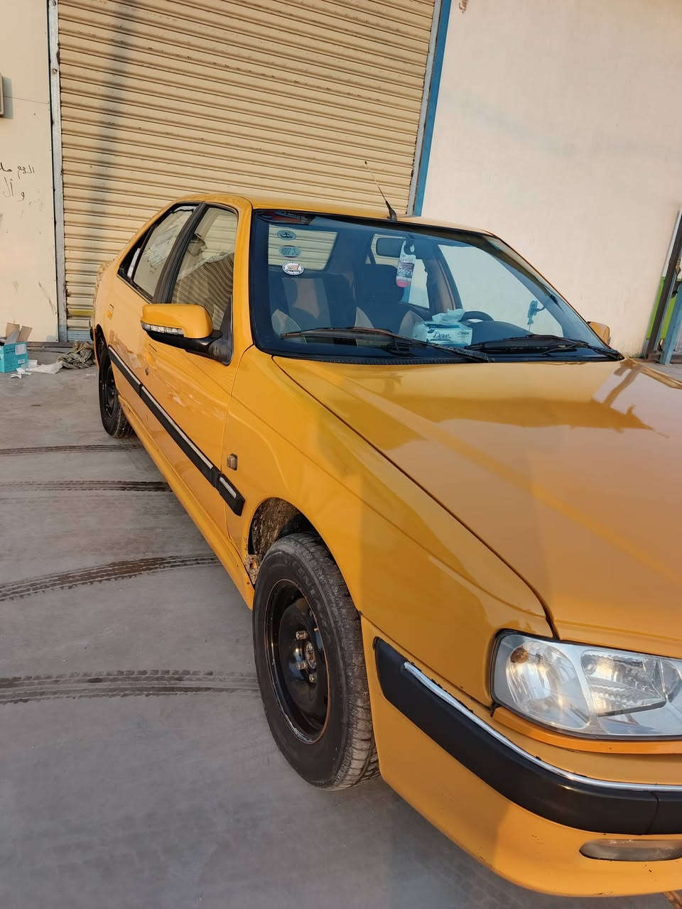 السلام عليكم بيجو بارص موديل 18بيه ضربه بس هاي الضربه ال بل جنطه ما معمره سياره حلوه لونه حلو مشمشي مصفره هيئه وغرمات تحويل ثاني يوم مكاني الشعله جكوك ‏‪***********‬‏
