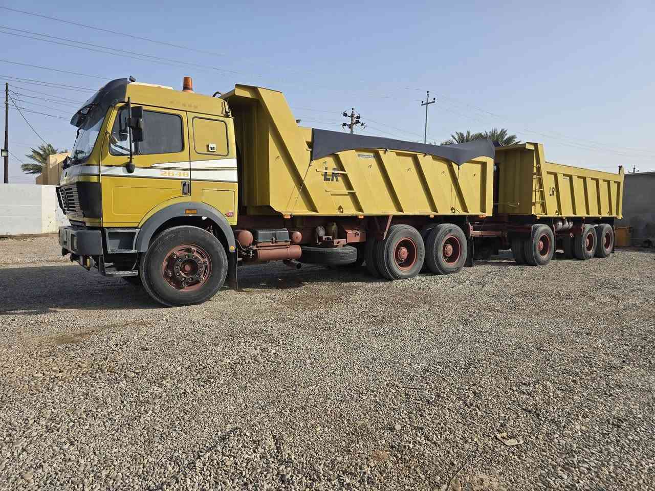 سلام عليكم للبيع البي قاطرة مقطورة موديل1989 حديث بلادي مكينه 35 لا تنقيص ولا تبخير كير155كهربائي مجموعه جيئف اصل سنكل طويله مامطوله رقم انبار مربوطه وكامله بسمي تحويل ثاني يوم سنويه ل28 اكثر الاستفسار الاتصال على الرقم***********او***********
