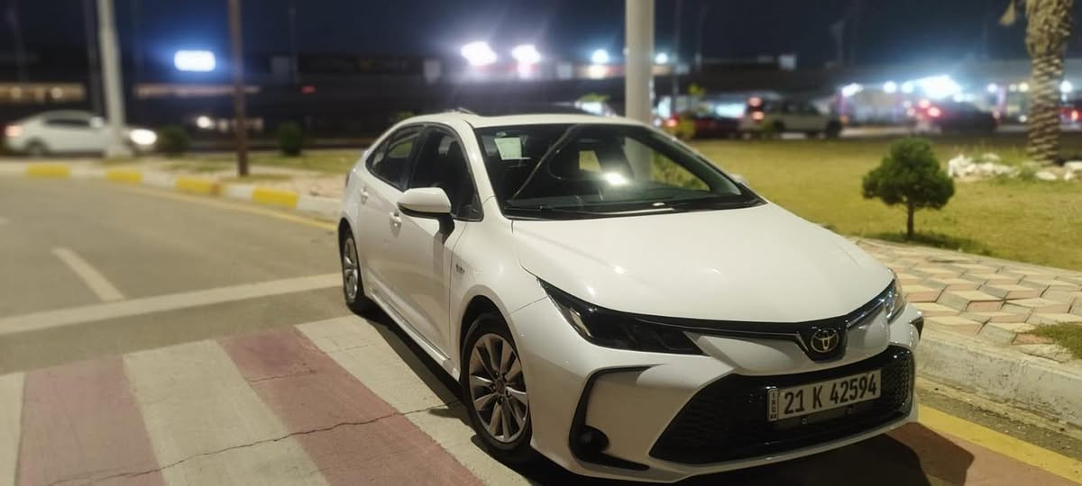 كورلا 2025 HYBRID 
 شكل خليجي
المواصفات 
- مكينه 1800 هايبرد شحن ذاتي 
- ⁠سلايت فتحة سقف 
- رادار 
- تحديد مسار طريق 
- ⁠قيادة ذاتيه 
- 3 ⁠أنضمة قياده ⁠:- ( ايكو ، نورمال ، سبورت ) 
- قرائة علامات الطريق المرورية
- بصمة تشغيل 
- دخول ذكي  يدة الباب
- هاندر بريك بصمة 
- اوتو هولد 
- كيجات ديجتل 
- شاشه مسجل 
- كامره خلفيه دوارة 
- كار بلي 
- تبريد قطعتين 
- لايت زينون عالي ناصي 
- بروجكتر لد زينون 
- لد صباحي زينون
- بكلايت لد 
- ⁠حساس اطار 
- ⁠حساس مطر 
- ⁠مانع انزلاق 
- ⁠ايفو مود 
- ⁠مود درايف 
- ⁠تحكم  الستيرن كامل
- ⁠ويل كب  حجم 16 
- ⁠عدد بصمات 2 
  ماشية 10 ألف فقط

السعر : 164
⁠العنوان : كركوك 📍
رقم الموبايل : *********** 📞
