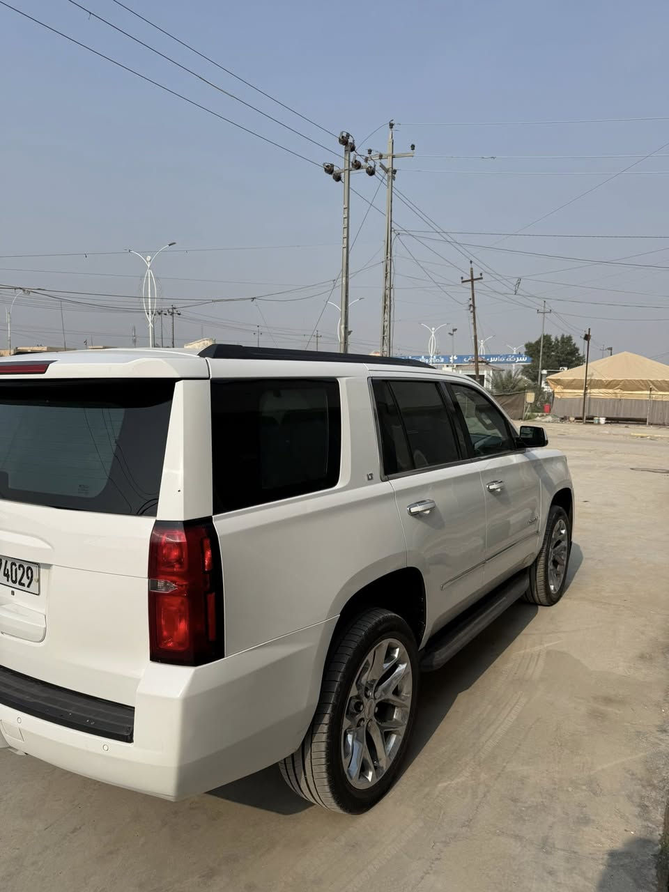 السلام عليكم تاهو مديل2015 خليجي وكالت المنصور ماشيه 74 الف مكفوله كفاله عام ماعده بارد بل جاملغ الخلفي جاهزه من  لأخير طخم تاير جديد فول موصفات  LT فتحه كشن جلد كشن كهرباء مكينه 5300 شرط برغي مامفتوح بيه كير كفاله رقم بغداد بسمي مكانه ناصريه مركز الهاتف ***********  سعر (285)
