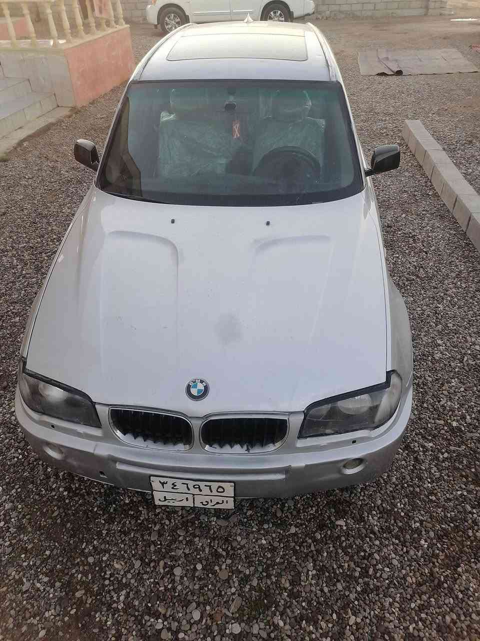 أسلام عليكم ،،للبيع BMW, X3 موديل 2004ستة سلندر دبل فانوس محرك وگير شرط بيها ضربه خفيفة بالچاملغ الايمن معدل عالبارد والدعاميات مصبوغة سنوية نافذة سعرها 65ورقة مكان السيارة الشرقاط الساحل الايسر ،الهيچل،،***********
