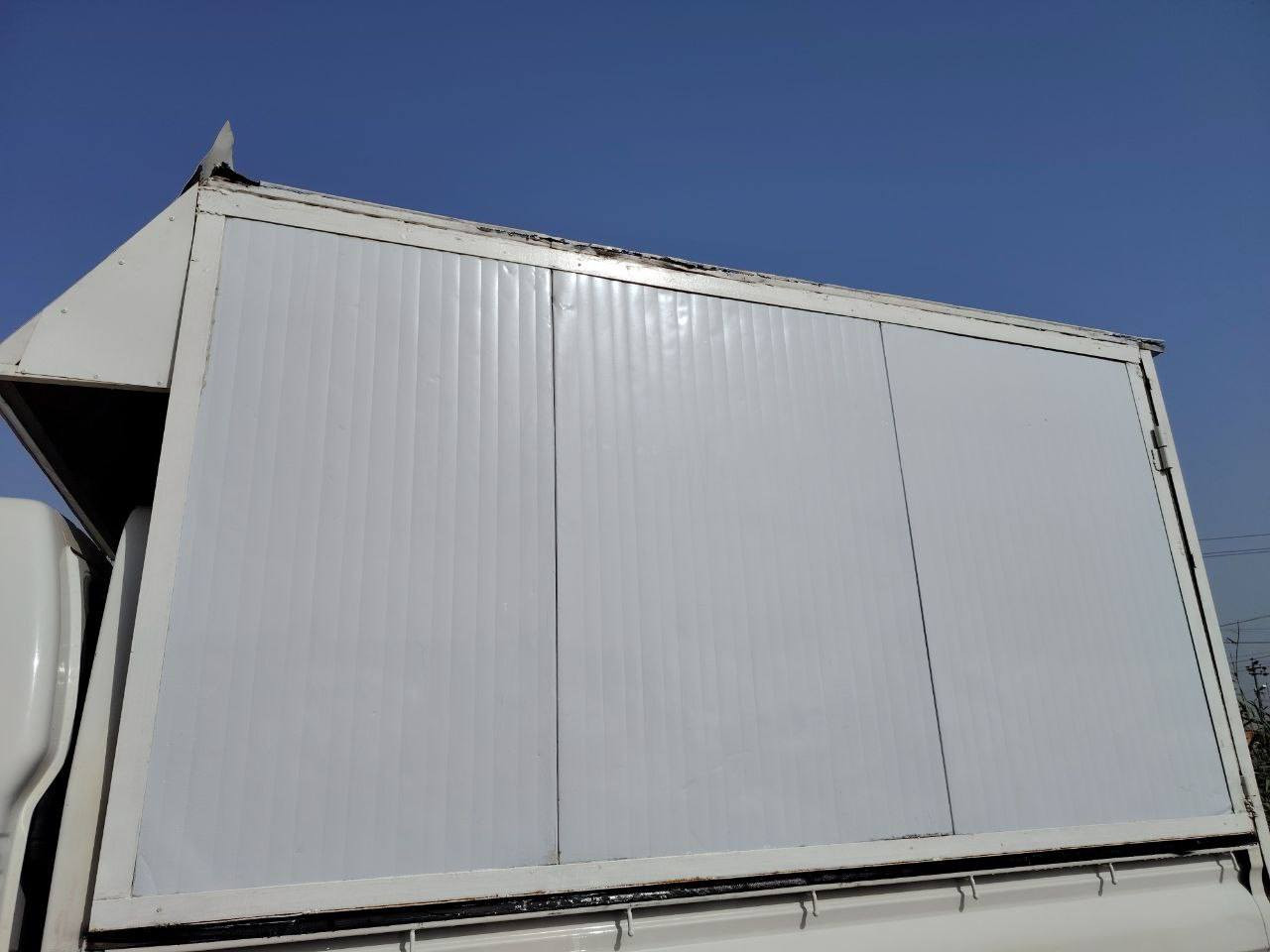 سلام عليكم للبيع كابينه سندويج مال كيا حمل نثيه جاهزه او جديده اتصل ***********
