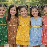 فستان بناتي   *الخامة* : قطن    *القياسات* : سنة الى 3 سنوات    *السعر...