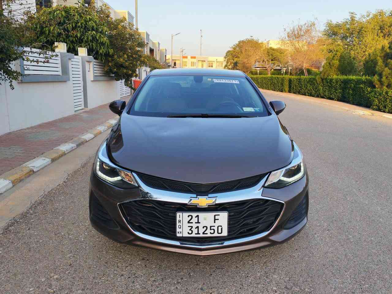 سلام عليكم بيع فقط بدون اقساط
شوفرليت كروز 2019
مواصفات LT
سيارة بدون حادث
بدون أيرباك
ماشيه 86ميل 
فقط بي صبغ أمريكا
5 قطع شرط بدون دواخل
كير مكينه شرط
رقم سنويه بسمي
وكاله او تحويل شرط
عنوان ديالى خانقين
للأستفسار أكثر اتصل او واتساب
***********📞
أخوكم محمد عبدو
