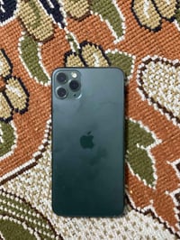 ايفون 11 برو ماكس مبدل شاشه فقط ذاكرا 256بطاريه ٧٩ مكاني بغداد الحبيبي...